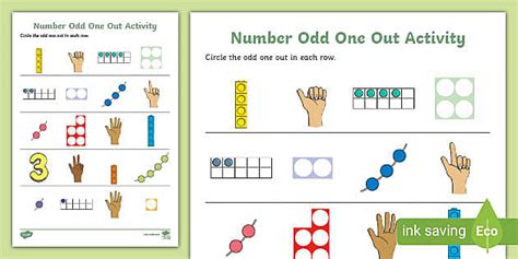 odd one out numbers.